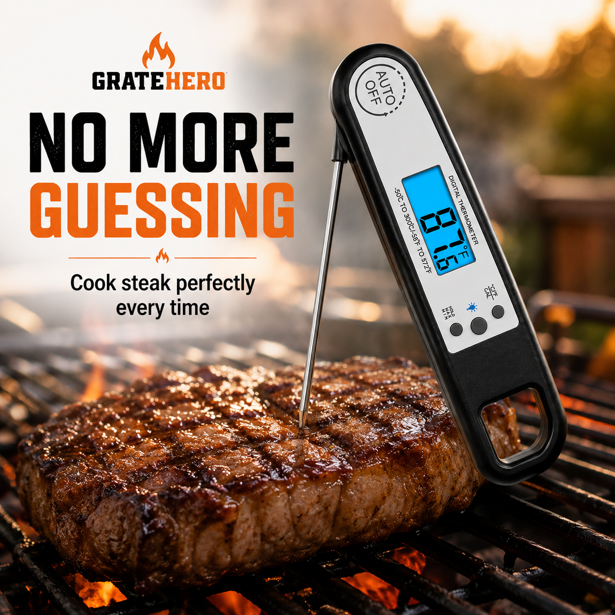 Instant Read Meat Thermometer